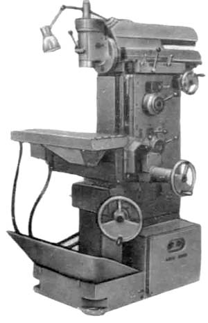Загальний вигляд  фрезерного верстата 6М76ПФ1 широкоуніверсального